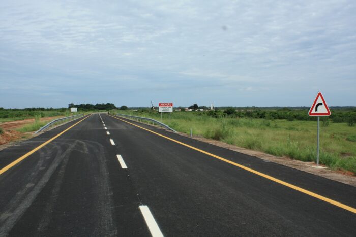 Motorway to access the ALNG Kwanda Base, in Soyo