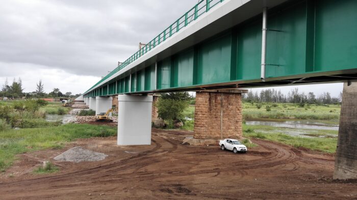 New Railway Bridge over Umbeluzi River